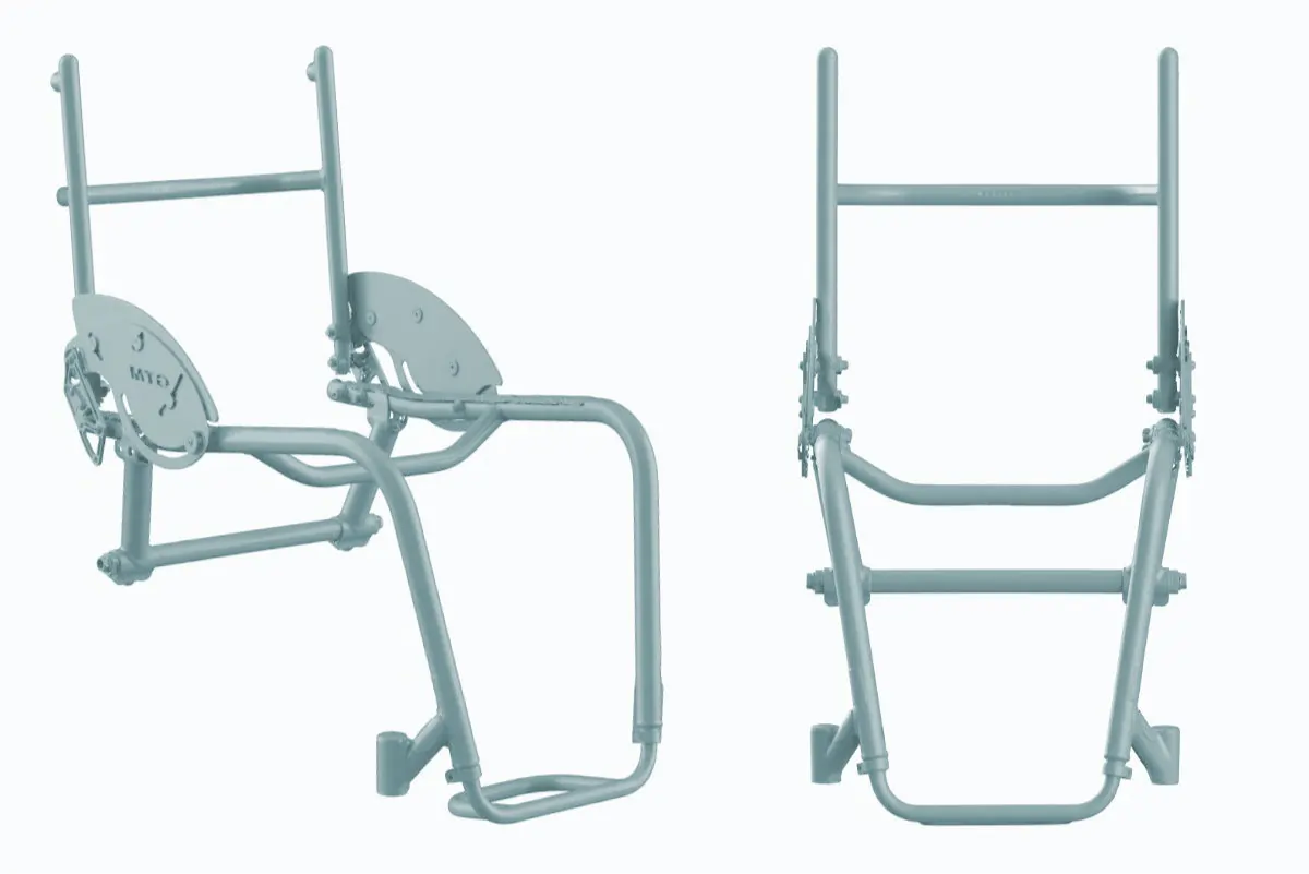 Base Wheelchair Frame 3D Scan